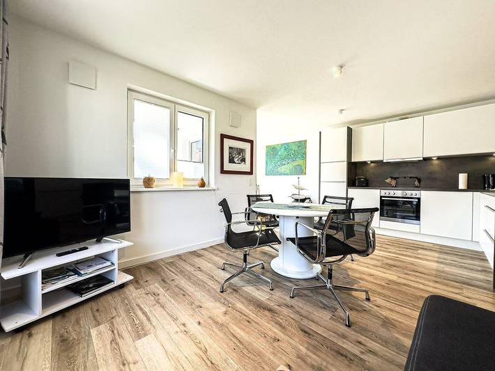 Ferienwohnung für 4 Personen, mit Balkon und Terrasse sowie Garten und Sauna in Oberstaufen - 3
