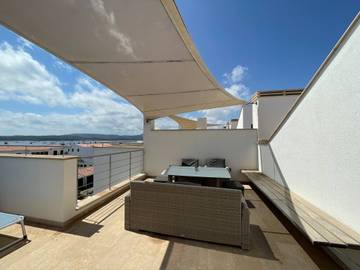 Ferienhaus in Es Mercadal, Menorcas Küste für 6 