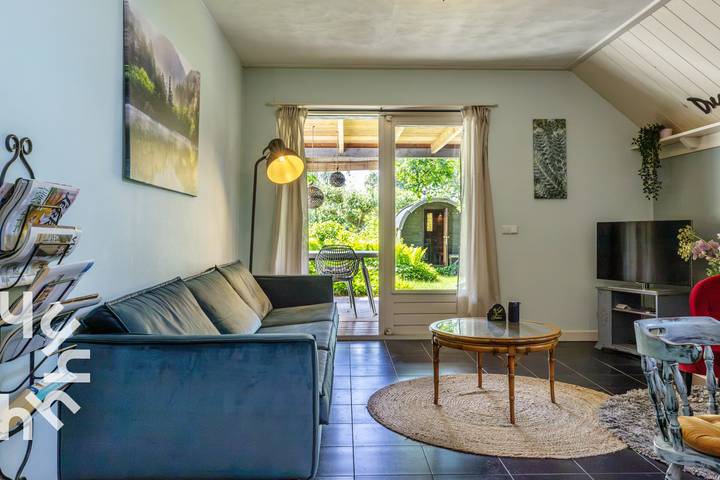 Luxuriöses Wellnesshaus mit Außen Spa und Sauna auf einem idyllischen Anwesen in Drenthe in Nationalpark Dwingelderveld