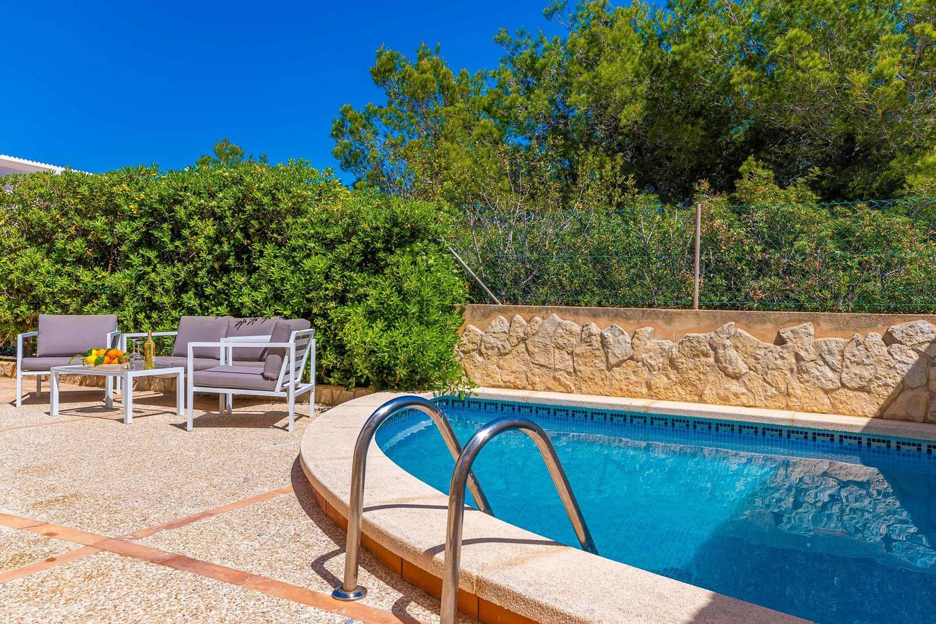 Punta Llarga - Gemütliches Haus mit Meerblick, privatem Pool und kostenloses Wlan in Colònia de Sant Pere, Artà