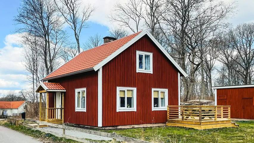 Ferienhaus für 5 Personen, mit Garten
