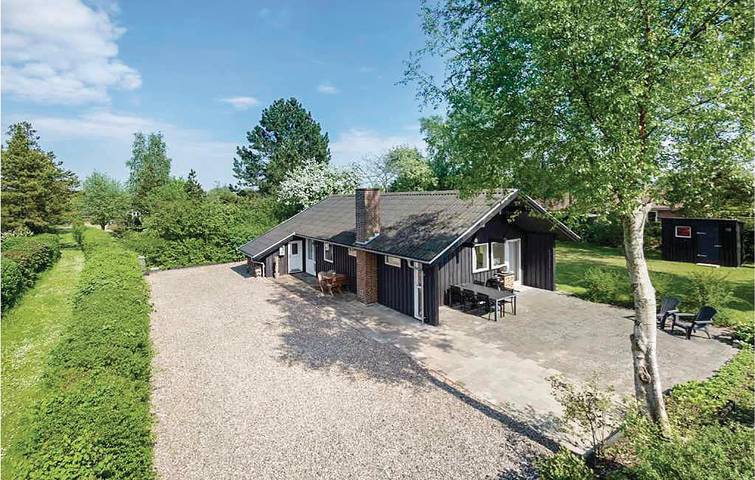 Ferienhaus für 4 Personen, mit Terrasse und Garten sowie Sauna in Skovmose