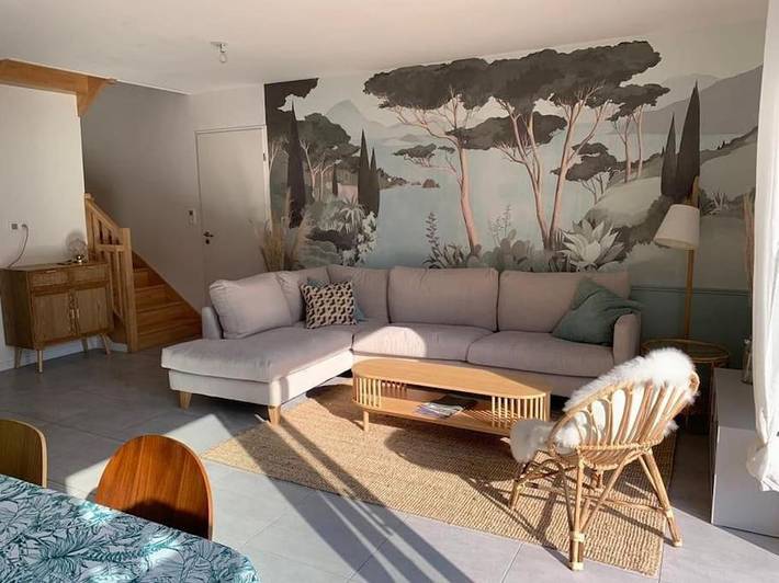 Location de vacances pour 8 personnes, avec jardin et terrasse dans Casino de Carnac - 2