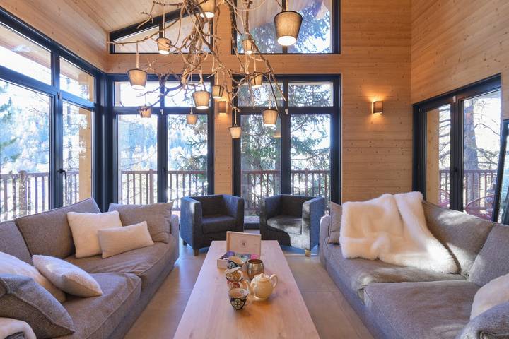 Maison pour 15 personnes, avec jardin et sauna en Savoie