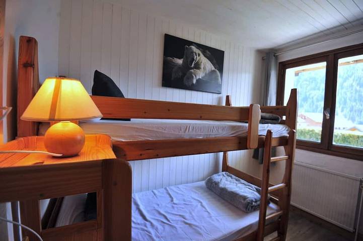 Ganze Wohnung, Wohnung D von Süden ausgerichteten Garten schönen Blick auf die Berge - Bas Crey in Champagny-en-Vanoise, Vanoise-Massiv
