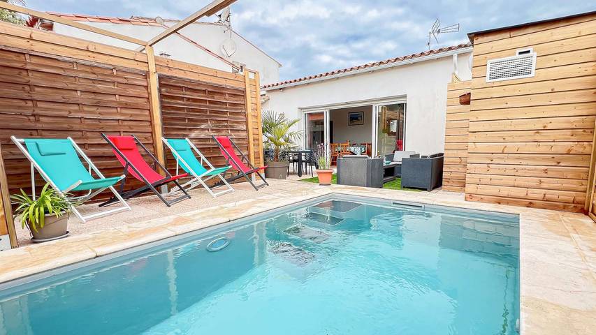 Apartamento de vacaciones para 7 personas, con piscina - 1