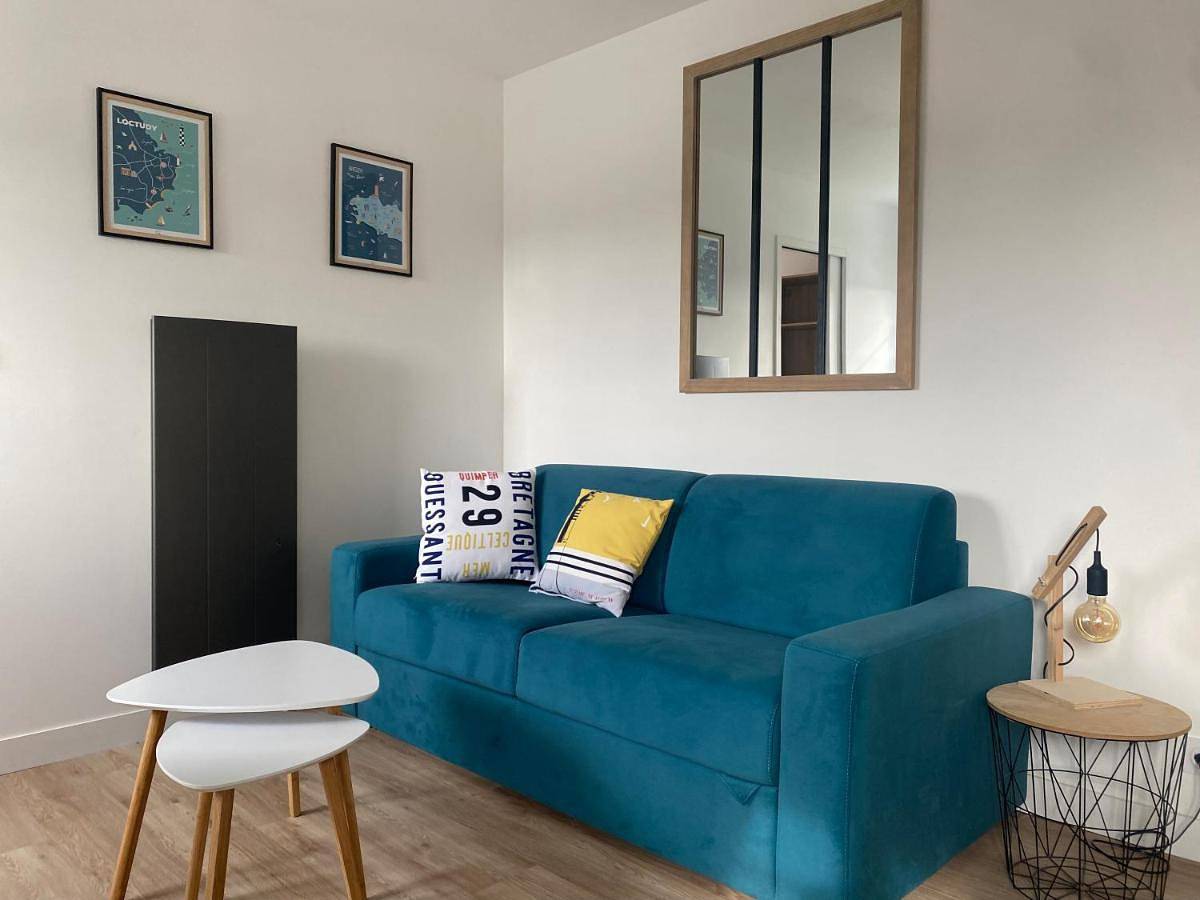 Appartement entier, La Brise Marine, calme, Océan, 350m plage in Loctudy, Côte de Cornouaille