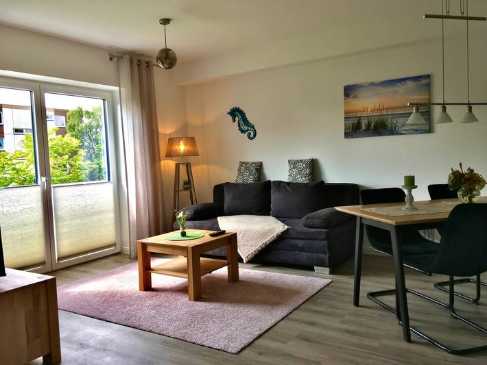 Ferienwohnung für 4 Personen, mit Balkon in der Eckernförder Bucht