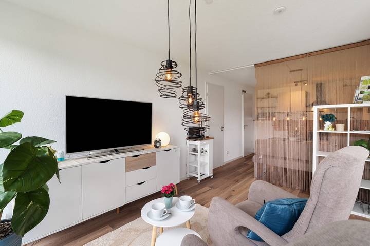 Ganze Wohnung, Ferienwohnung 'Luftige Auszeit' mit Bergblick, privater Terrasse und Garten in Bühl-Bühlertal (Baden-Württemberg), Bühlertal
