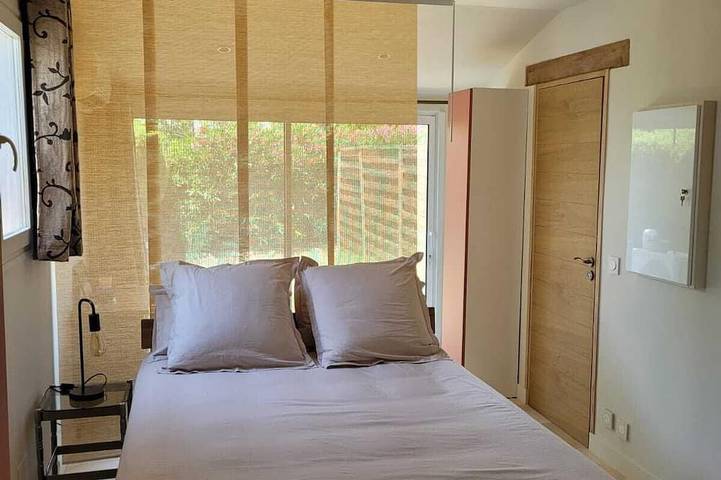 Gîte pour 3 personnes, avec Jardin