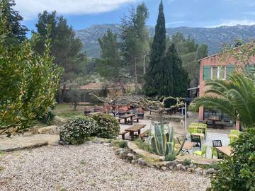 Hôtel pour 2 personnes, avec jardin et terrasse à Cucugnan