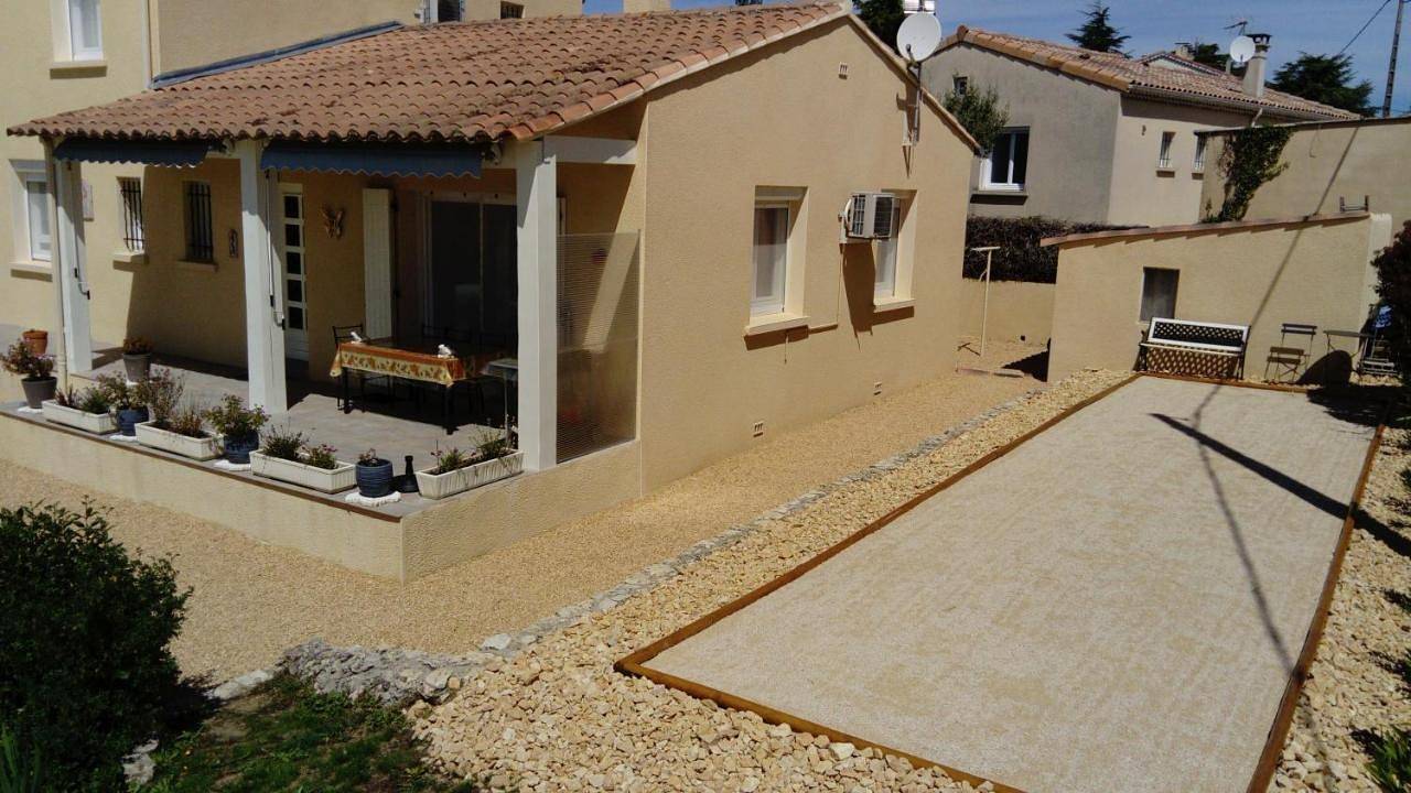 Double Room with Pool View in Bourg-Saint-Andéol, Privas (arrondissement)