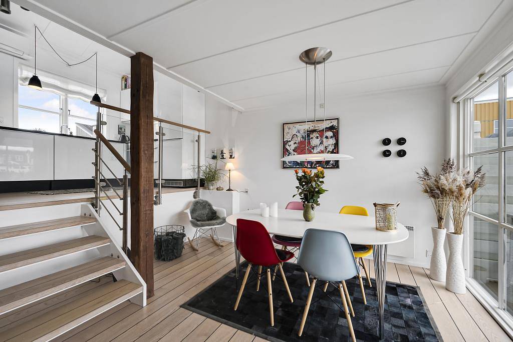 Stilvolles Ferienhaus in Øer Maritime Ferieby mit Terrassen und wunderschöner Aussicht in Øerne, Ebeltoft