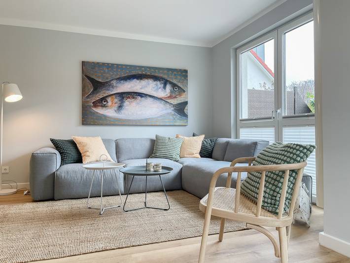Ferienhaus für 6 Personen, mit Terrasse und Garten