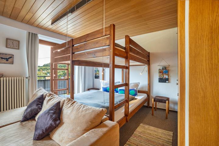 Ganze Wohnung, Ferienwohnung "Grundblick" mit Bergblick, Balkon und Wlan in Bad Grund, Harzvorland