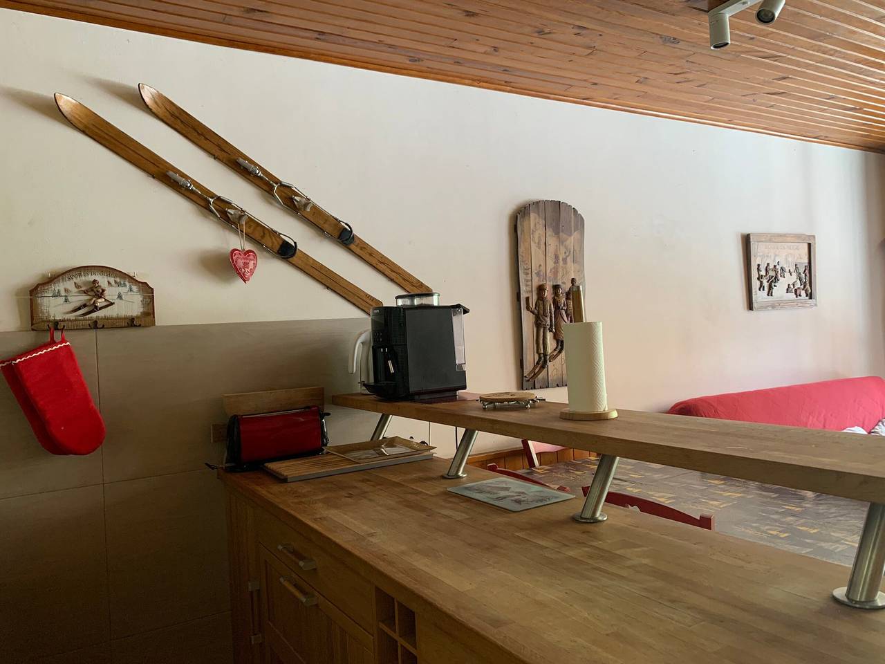 Apartamento entero, 2 Piezas para 6 personas, sur, balcón frente a las pistas in Pra-Loup, Uvernet-Fours