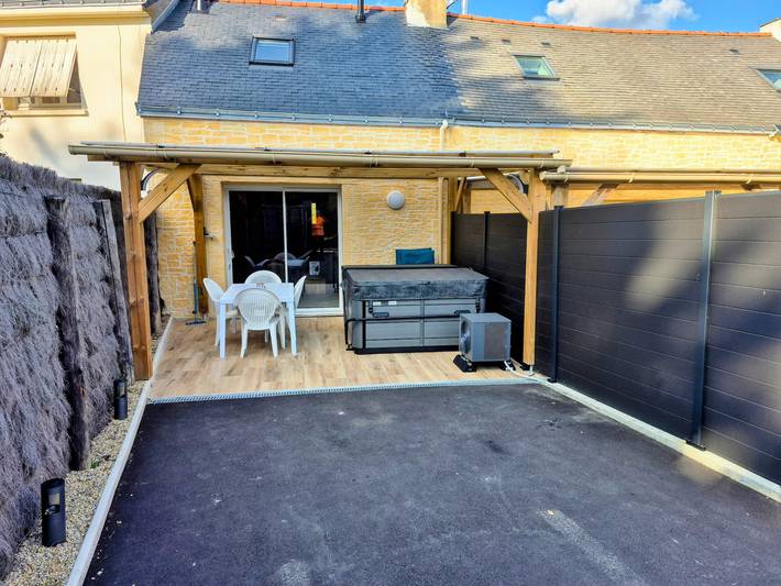 Maison de vacances pour 4 personnes, avec terrasse et jacuzzi dans Parc naturel régional de Brière