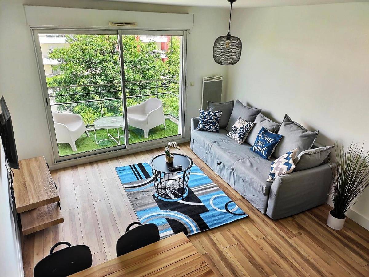 Appartement entier, L'Ebenisterie - Sublime Type 2 Lumineux - Grand balcon in Orvault, Région de Nantes