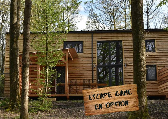 Chalet pour 6 personnes, avec Terrasse ainsi que Jardin et Vue