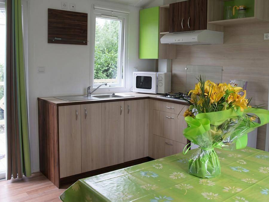 Camping Ker Vella   - Mobilhome 5 personnes in Plomodiern, Iroise