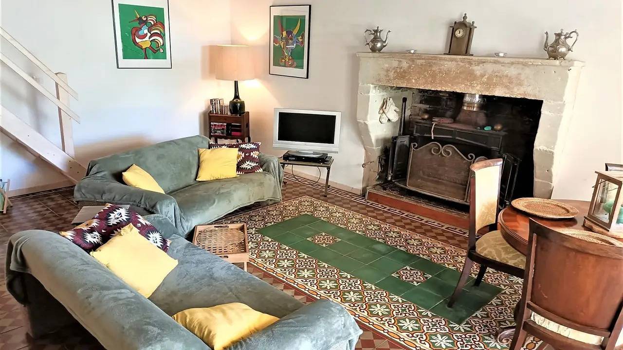 Maison de vacances pour 5 personnes avec piscine in Saint-Jean-de-Sauves, Vienne (France)
