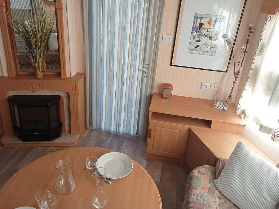 Camping La Perle - Mobilheim 4 personen - Louisianne in Saint-Médard-la-Rochette, Aubusson und Umgebung