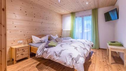 Ferienwohnung für 6 Personen, mit Garten und Balkon sowie Ausblick in Gaschurn und Umgebung