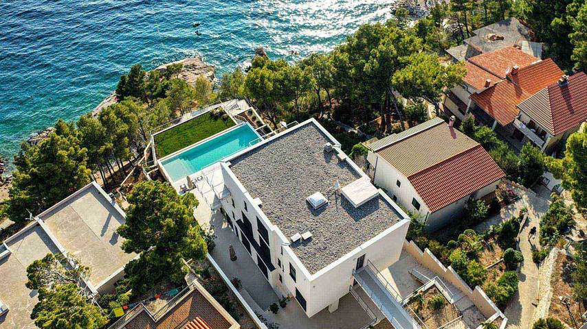 Villa pour 18 personnes, avec balcon et sauna à Brela - 4