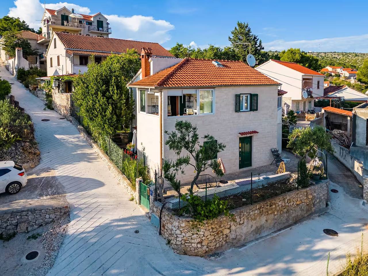 Hel leilighet, Studio flat with air-conditioning Milna, Brač As-27445-a in Milna, Brac