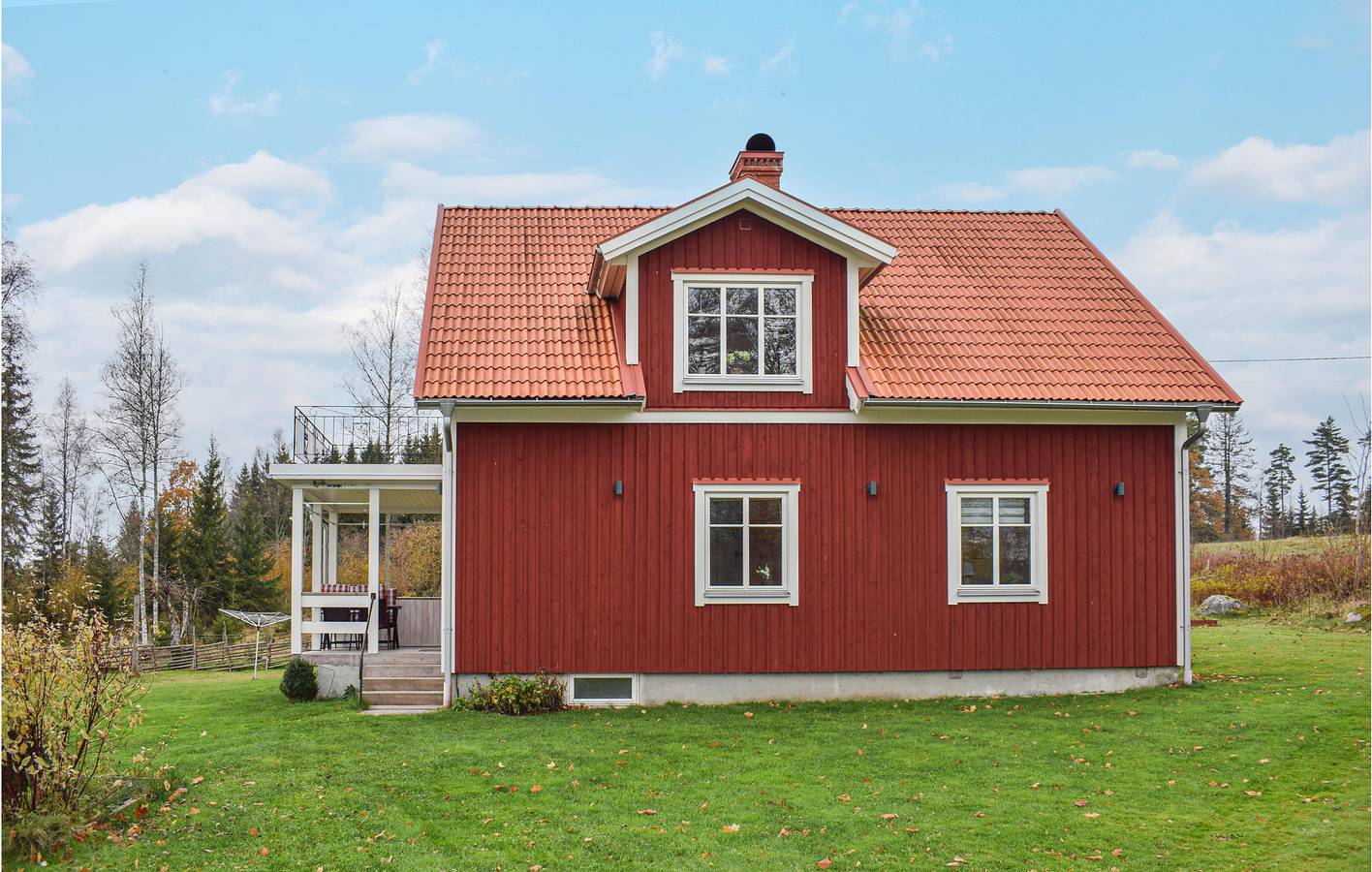 Ferienhaus für 4 Personen mit Terrasse in Jönköpings län