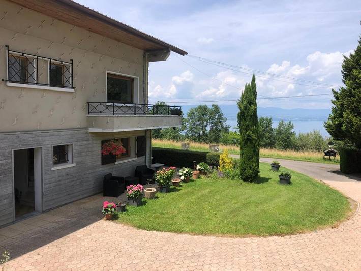 Appartement de vacances pour 2 personnes, avec vue sur le lac ainsi que vue et jardin - 1