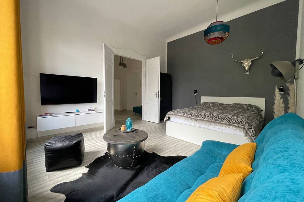 Ganze Wohnung, Design Apartment Ii, hell, 35 Quadratmeter, Zentral zu Grenze Altstadt Park, Gr in Görlitz, Oberlausitz-Niederschlesien