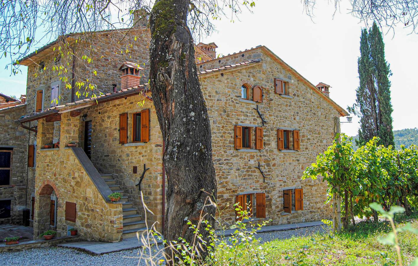 Ganze Ferienwohnung, Gemütliche Wohnung mit Pool, Garten & WiFi in Anghiari, Valtiberina
