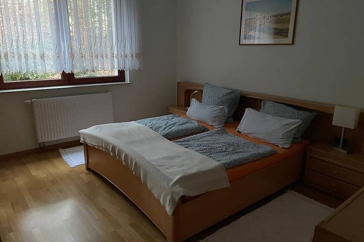 Ganze Wohnung, Fewo \"Hedwig\" in Bad Saarow 5 min bis zum Scharmützelsee,  Strand, Wald, Kurpark in Strandbad Mitte, Bad Saarow