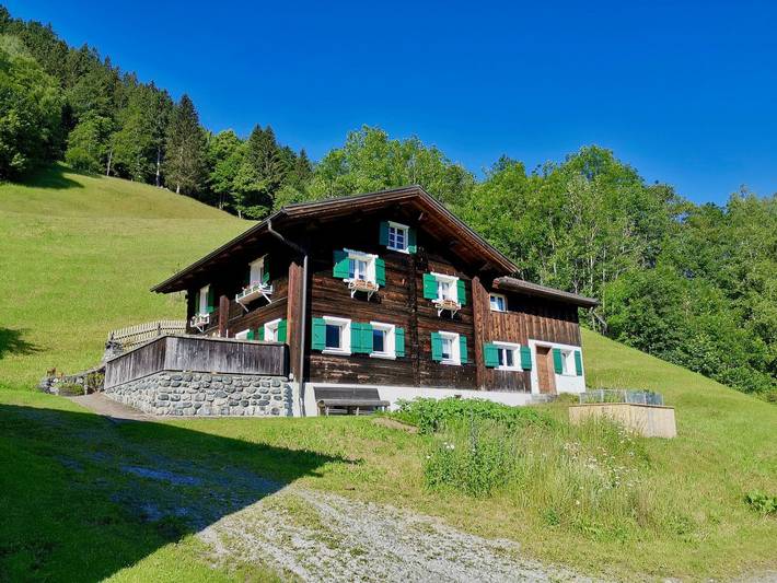 Chalet für 9 Personen, mit Balkon, kinderfreundlich in Gargellen