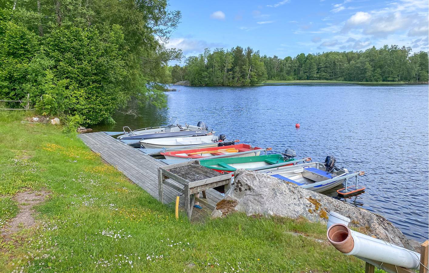 Ferienhaus für 6 Personen mit Seeblick in Jönköping, Bunn