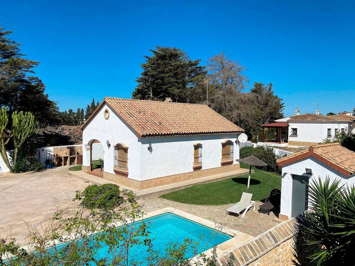 Casa de vacaciones para 4 personas, con piscina además de jardín y terraza, Se admiten mascotas en La Janda - 4