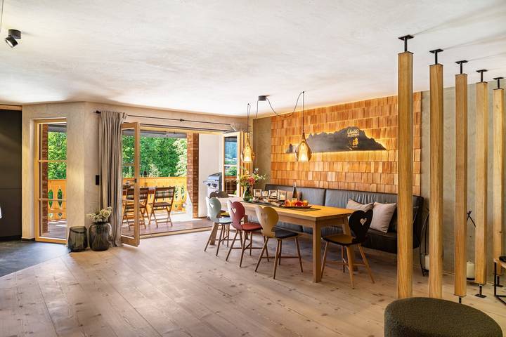 Chalet für 6 Personen, mit Whirlpool und Sauna sowie Garten im Mittenwald - 4