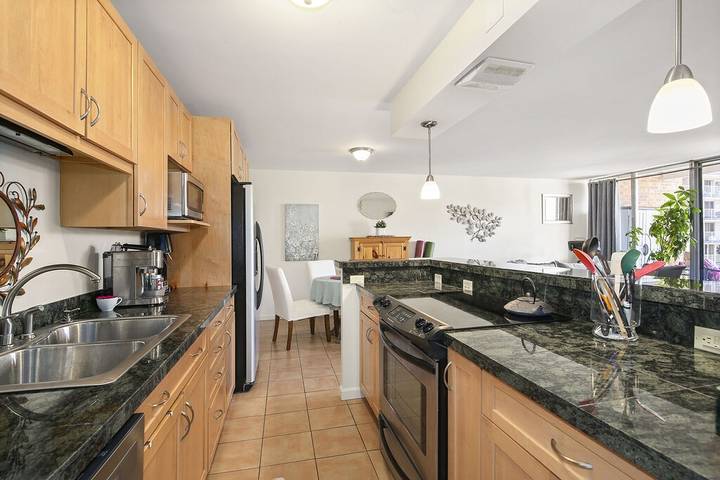 Apartment for 4 people, with pool and sauna as well as balcony in Denver