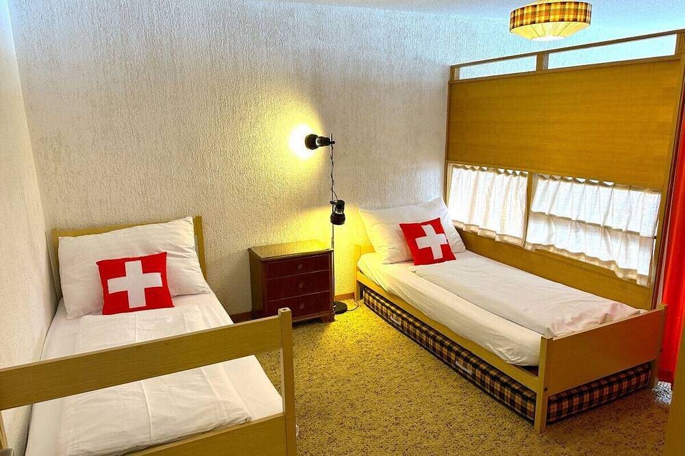 Geheel appartement, Concierge, Lake Thun/Alps Scenic Views by Swisshut in Sigriswil, Meer van Thun