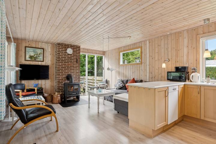 Gemütliches Ferienhaus in Strandnähe in Thyholm, Oddesund