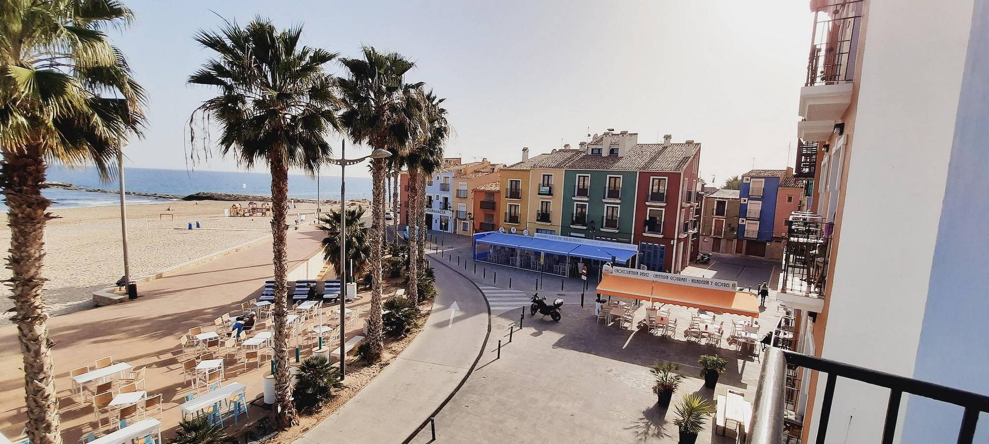 Appartement entier, Appartement de vacances pour 4 personnes avec balcon in La Vila Joiosa, Costa Blanca