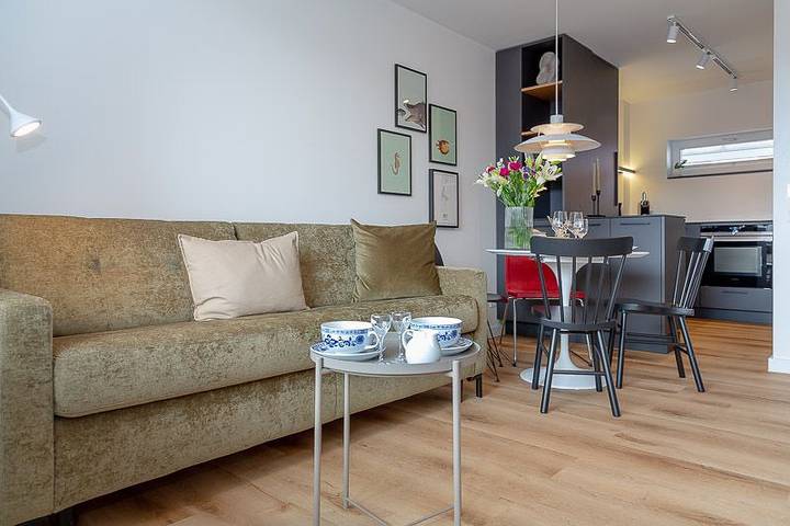 Ganze Wohnung, High By The Sea - Moderne 2 Zimmerwhg. am Strand, mit Stellplatz. in Westerland, Sylt (Gemeinde)