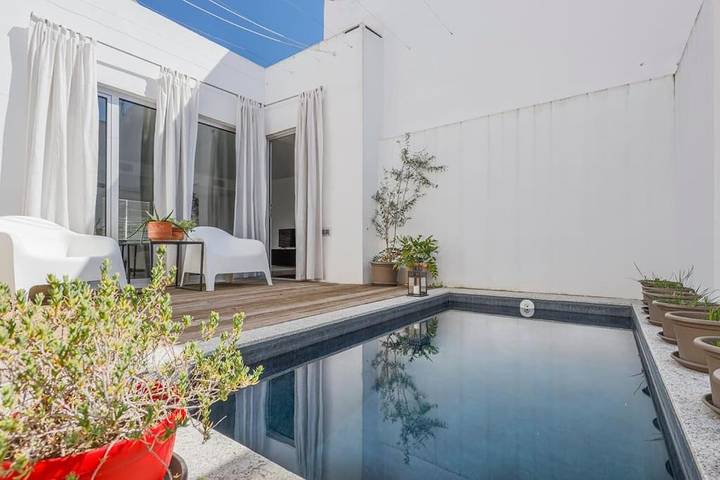 Apartamento de férias para 2 pessoas, com piscina e terraço em Sevilha
