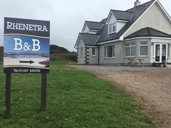 BnB für 2 Personen, mit Garten und Terrasse sowie Ausblick in Schottland