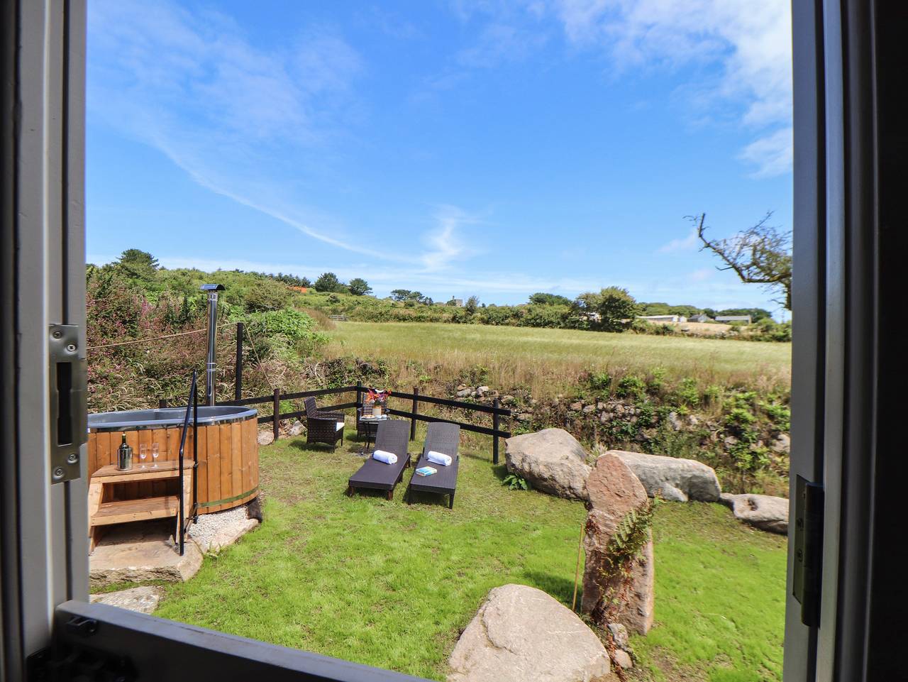 Bosulla Shepherds Hut in Cornwall