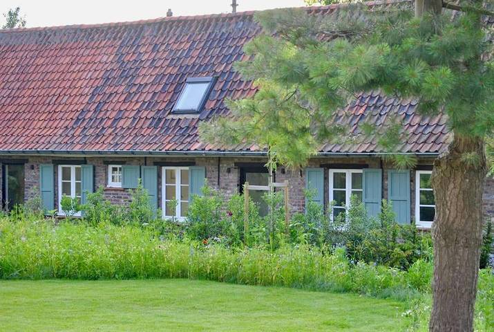 Cottage pour 4 personnes, avec jardin et vue, adapté aux familles à Oosterzele