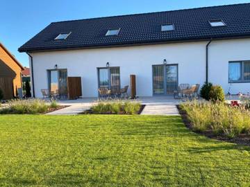 Ferienhaus für 4 Personen, mit Garten und Terrasse, kinderfreundlich in Grzybowo