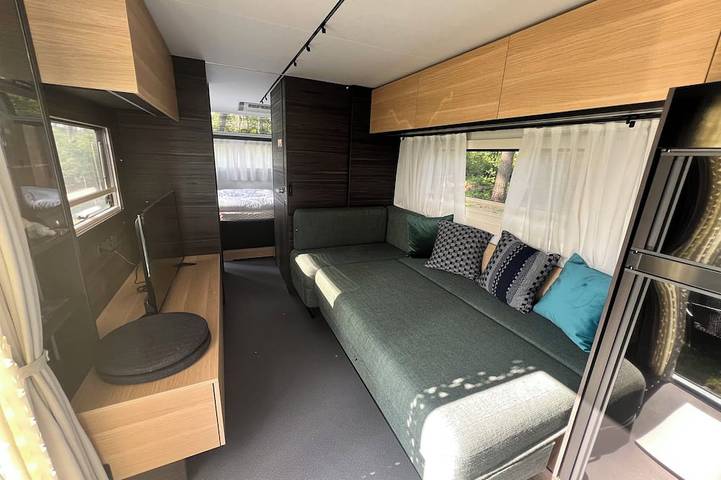 Wohnwagen für 3 Personen auf Usedom - 2