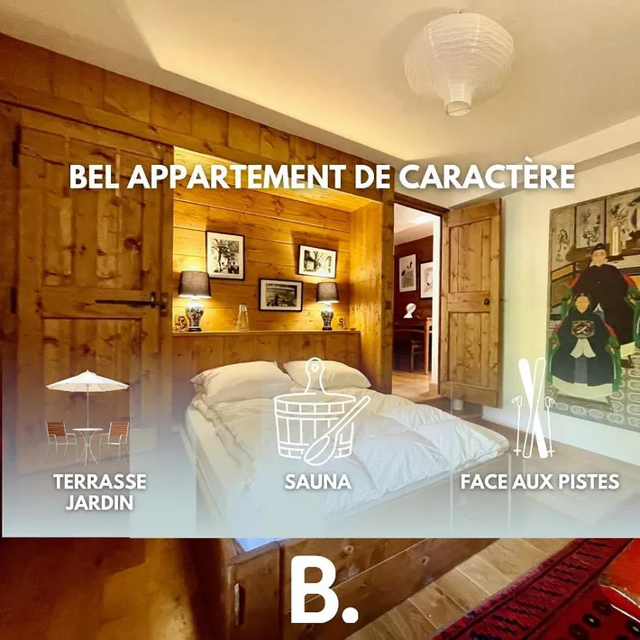 Apartamento de vacaciones para 6 personas, con jardín además de sauna y vistas - 1